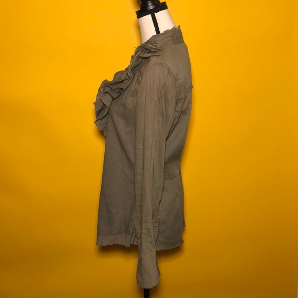 Made in India Tops Made In India Cotton Long Sleeve Blouse Poshmark